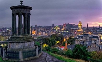 Calton Hill in Edinburgh